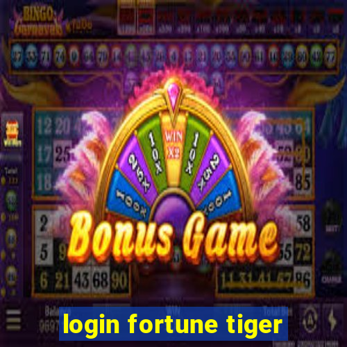 login fortune tiger